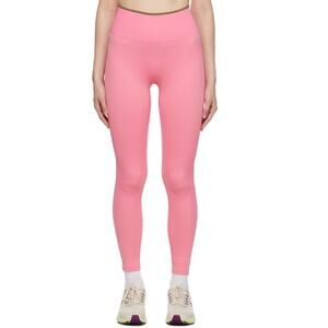 OUTDOOR VOICES Women's Seamless 7/8 Leggings Medium Pink Bubblegum Ribbed NWT